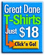 Great Dane t-shirts and sweatshirts