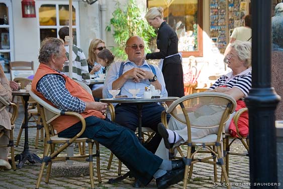 Bremen, dining in the Schnoor