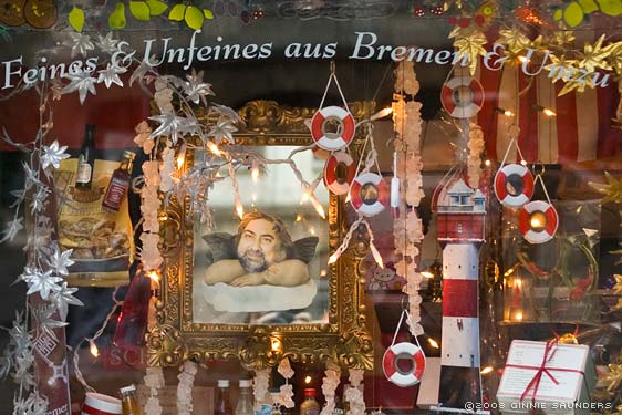 Bremen, Shop Window, Schnoor (detail)